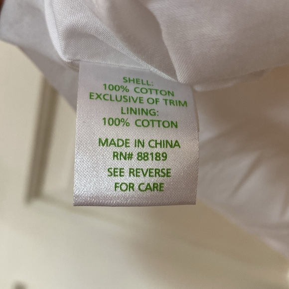 Lilly Pulitzer Womens Dress Size 4 Bridal Collection White Lace Reeve Daisy Shif - Picture 13 of 16